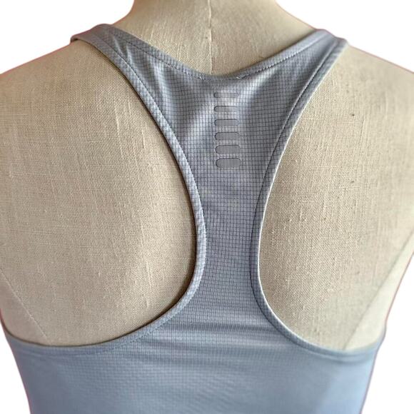 Under Armour Top Womens Size XS Gray Racerback Workout Tank Athletic Outdoor Gym - Picture 5 of 8